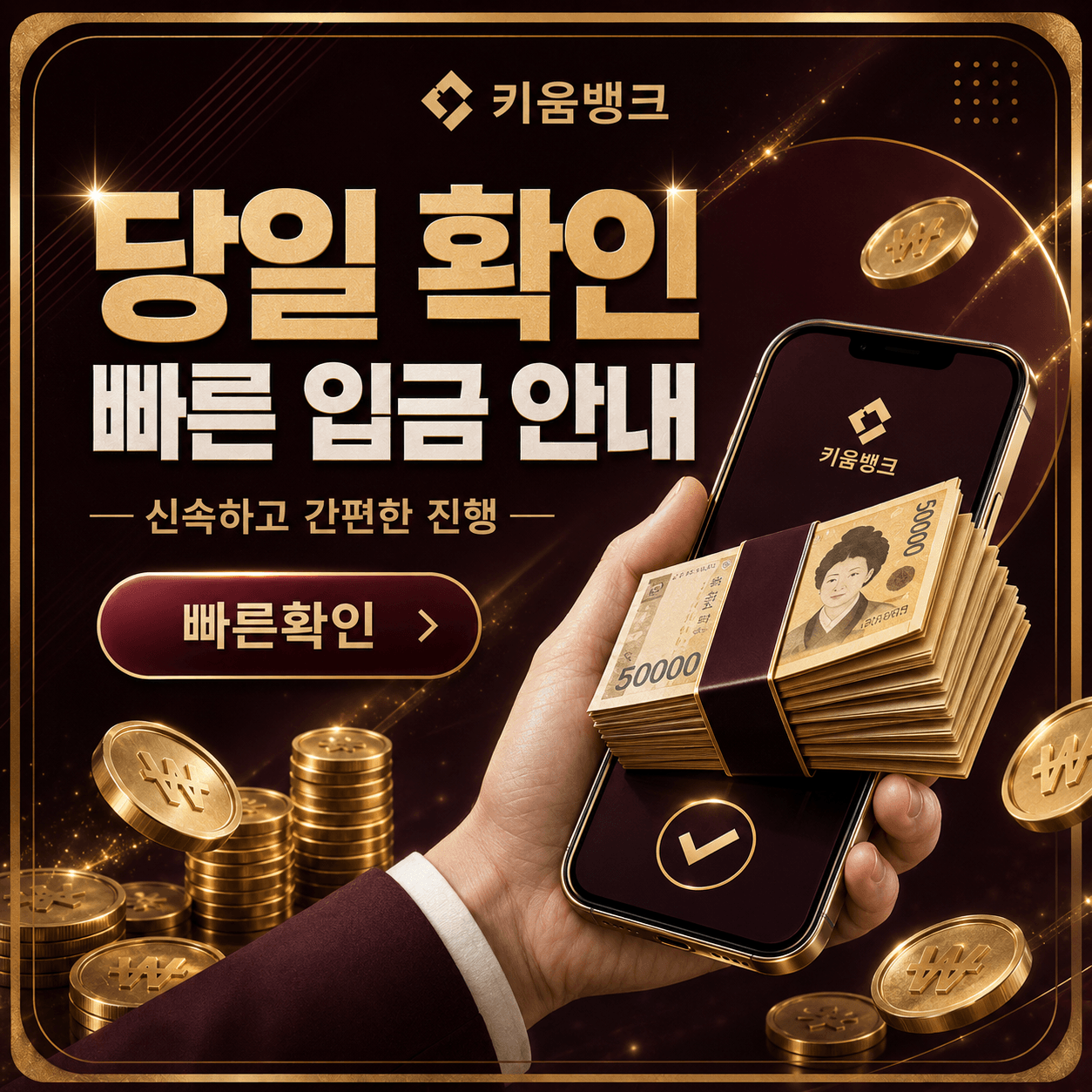 카드깡 서비스 안내와 카드깡 수수료 이용 절차 기준을 설명하는 이미지